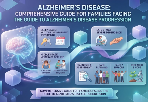 Alzheimer’s Disease: Comprehensive Guide for Families Facing the Guide to Alzheimer's Disease Progression