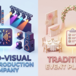 Audio-Visual Event Production Company vs Traditional Event Planning